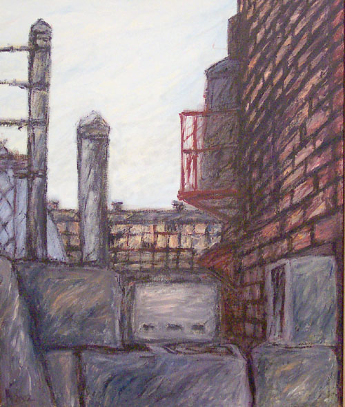 'Industrial Alleyway' by Dana Frostick