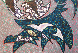 'Angel Fishing' (detail) by Dana Frostick
